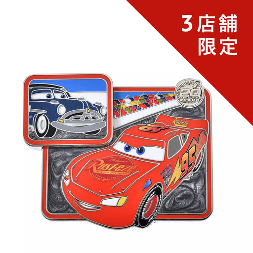 JDS - 2026 Dinoco 400 Piston Cup Racing Series Cars 20th x Lightning McQueen & Doc Hudson Pin Badge (Release Date: Jun 26, 2026)
