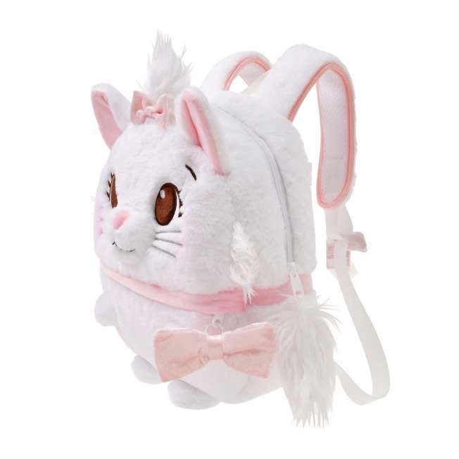 JDS - Kids' Marie The Aristocats Plush-Style Backpack (Release Date: Dec 23, 2025)