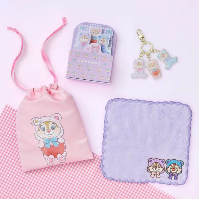 JDS - 2026 Chip 'n' Dale Birthday - Chip & Dale, Clarice Keychain (Release Date: Mar 10, 2026)