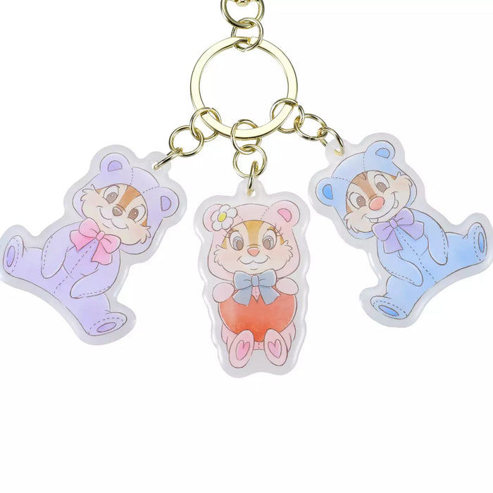 JDS - 2026 Chip 'n' Dale Birthday - Chip & Dale, Clarice Keychain (Release Date: Mar 10, 2026)