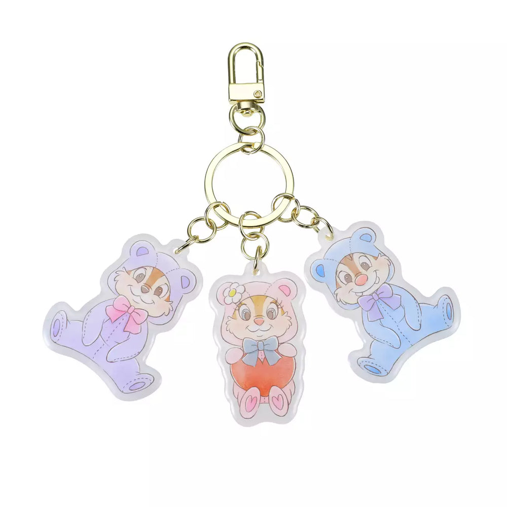 JDS - 2026 Chip 'n' Dale Birthday - Chip & Dale, Clarice Keychain (Release Date: Mar 10, 2026)
