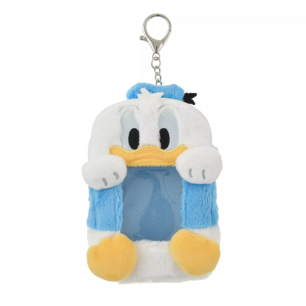 JDS - Fluffy and Heart-Pounding x Donald Duck Card Case, Keychain Type, Clear Window