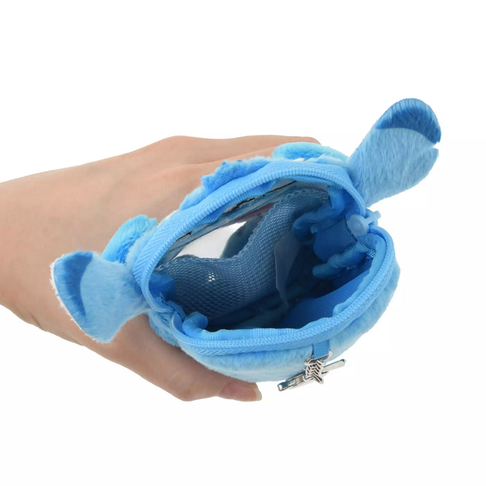 JDS - Fluffy and Heart-Pounding x Stitch Card Case, Keychain Type, Clear Window