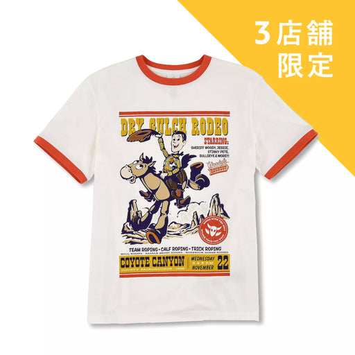 JDS - 2026 Toy Story Fashion x Toy Story Western Woody & Bullseye Short-Sleeve Ringer T-Shirt  for Adults (Release Date: Jun 30, 2026)