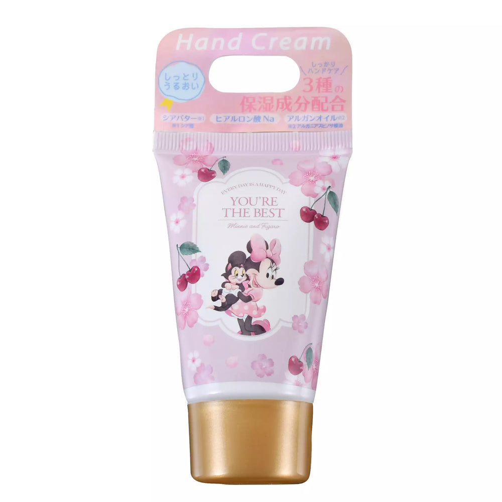 JDS - 2026 Sakura Collection x Minnie & Figaro Hand Cream, Sakura Watercolor, Disney Skin Care (Release Date: Jan 13, 2026)