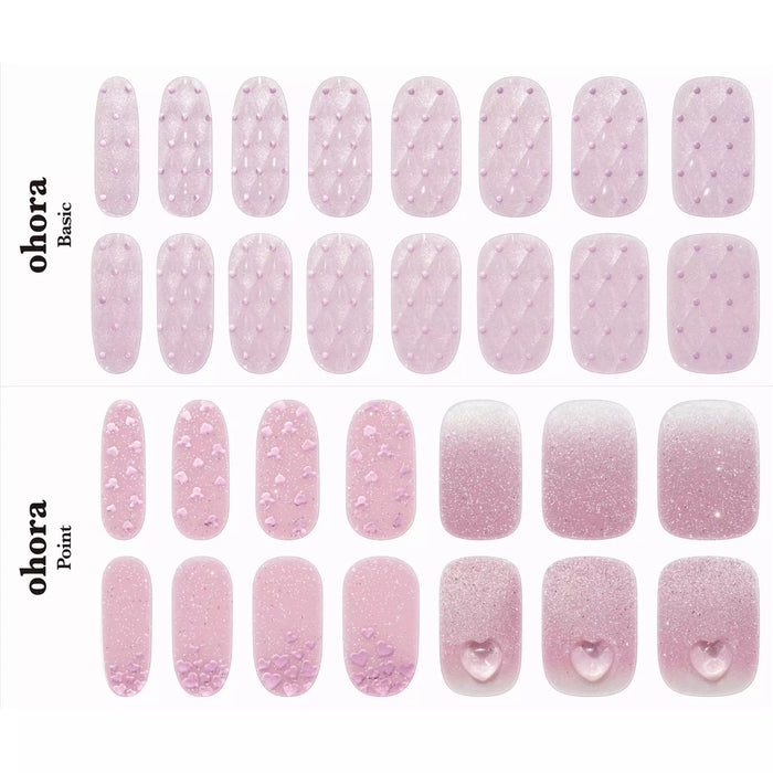 JDS - 2026 Valentine's Day Collection x [ohora] Minnie Nail Stickers, Semi-Cure Gel Nails, NP-051-JC (Release Date: Jan 6, 2026)