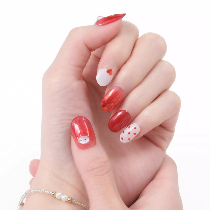 JDS - 2026 Valentine's Day Collection x [ohora] Baymax Nail Stickers, Semi-Cure Gel Nails, NP-050-JC (Release Date: Jan 6, 2026)