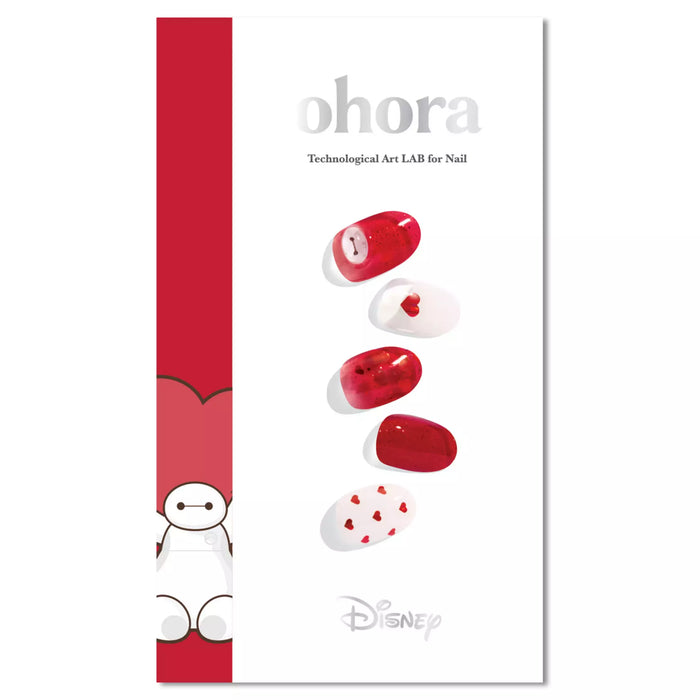 JDS - 2026 Valentine's Day Collection x [ohora] Baymax Nail Stickers, Semi-Cure Gel Nails, NP-050-JC (Release Date: Jan 6, 2026)