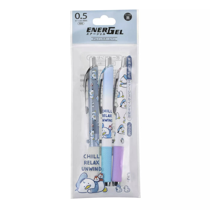 JDS - 2026 Donald Duck Birthday Collection x Donald, Chip & Dale EnerGel 0.5 Gel Ink Ballpoint Pen Set (Release Date: May 11, 2026)