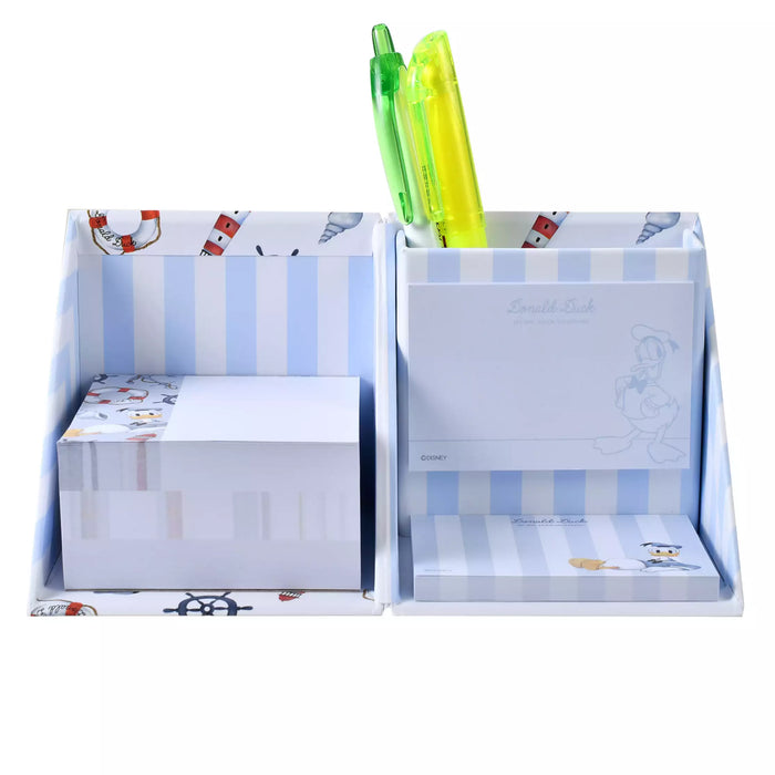 JDS - Donald Duck "Summer Edition" Sticky Notes & Memo Pad with Pen Stand