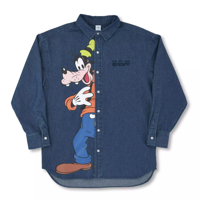 JDS - 2026 Goofy Fashion Collection x Goofy Long-Sleeve Denim Shirt, Blue For Adults (Release Date: May 5, 2026)