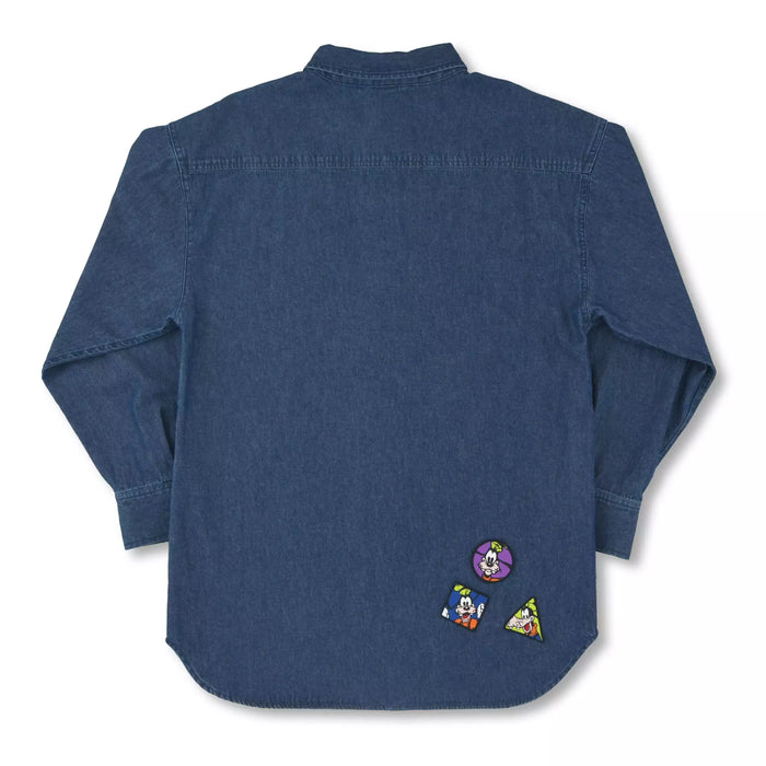 JDS - 2026 Goofy Fashion Collection x Goofy Long-Sleeve Denim Shirt, Blue For Adults (Release Date: May 5, 2026)