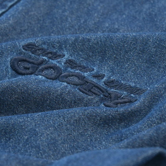 JDS - 2026 Goofy Fashion Collection x Goofy Long-Sleeve Denim Shirt, Blue For Adults (Release Date: May 5, 2026)
