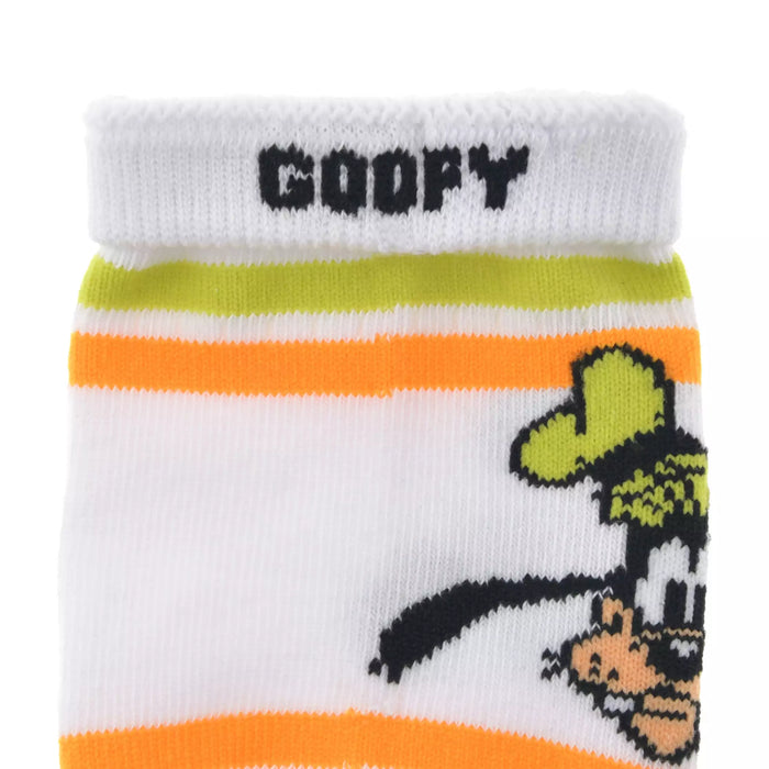 JDS - 2026 Goofy Fashion Collection x Goofy Ribbed Socks, White, Sizes 23-25 (Release Date: May 5, 2026)