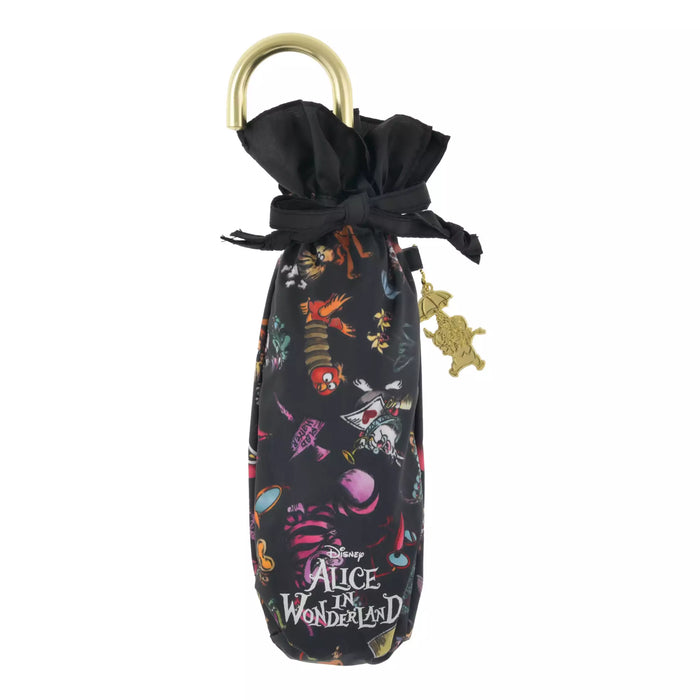 JDS - 2026 Alice in Wonderland 75th Anniversary x Alice in Wonderland Folding Umbrella, Suitable for Both Sunny and Rainy Days, Comes with a Pouch and Charm (Release Date: Jun 16, 2026)