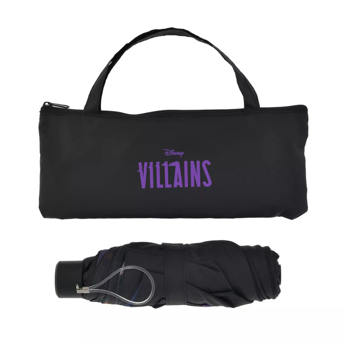 JDS - 2026 SHINY DAY x Disney Villains Folding Umbrella, Suitable for Both Sunny and Rainy Days, Comes with a Pouch