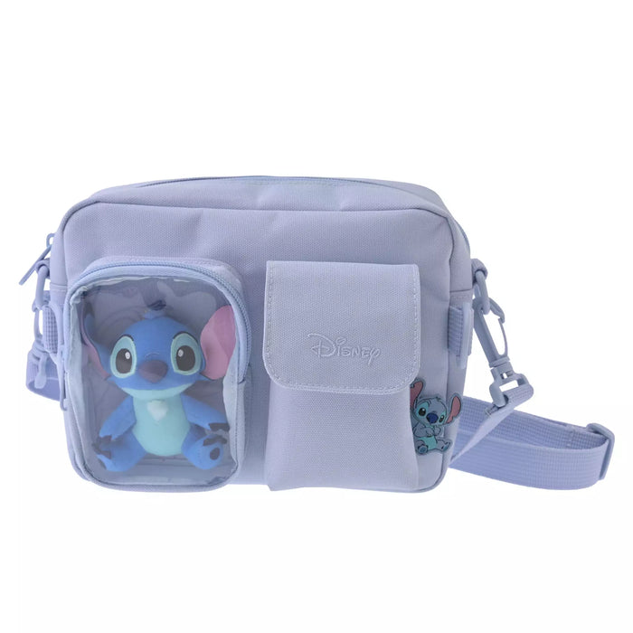 JDS - 2026 Casual Bag x Stitch Shoulder Bag with Clear Window