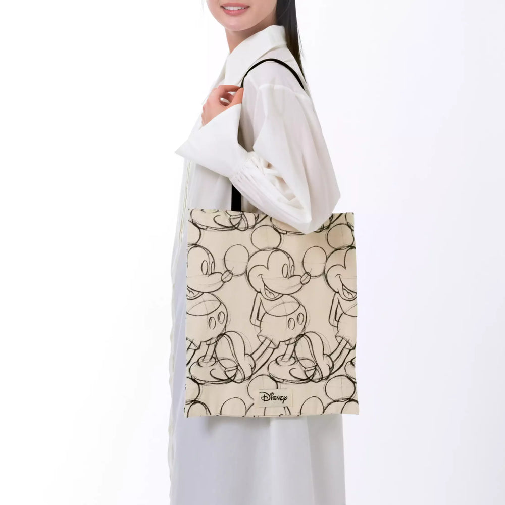 JDS - 2026 Magical Label x Mickey Mouse Tote Bag, Standing Pose Sketch (Release Date: Oct 27, 2026)