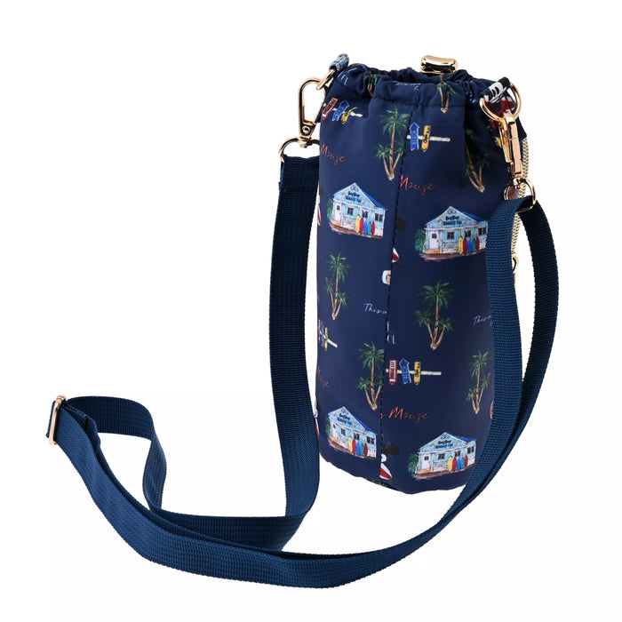 JDS - Drinkware x Mickey Mouse Water Bottle Cover with Strap - Summer Holiday