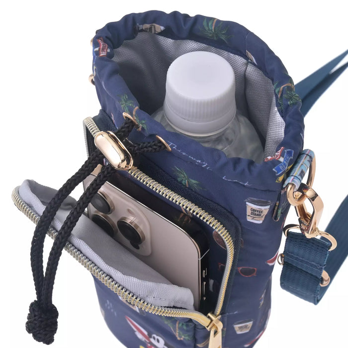JDS - Drinkware x Mickey Mouse Water Bottle Cover with Strap - Summer Holiday