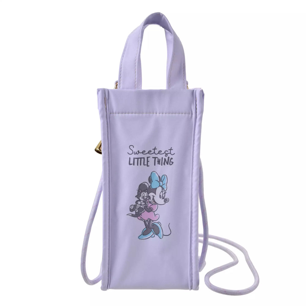 JDS - Drinkware x Minnie & Figaro PET Bottle Cover with Strap - Icy Color