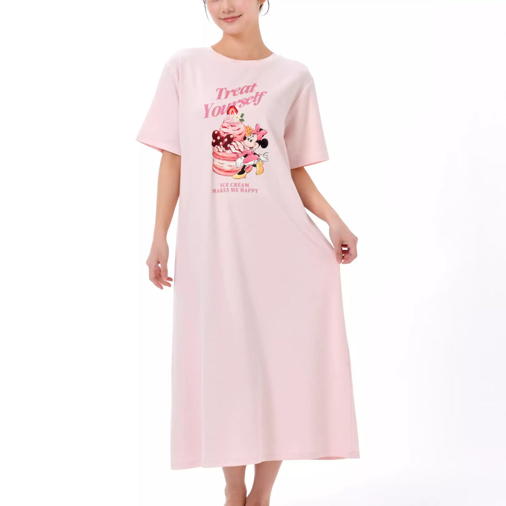 JDS - 2026 Disney Cool Goods x Minnie Mouse Summer Sweets Short-Sleeved Dress Loungewear for Adults (Release Date: May 12, 2026)