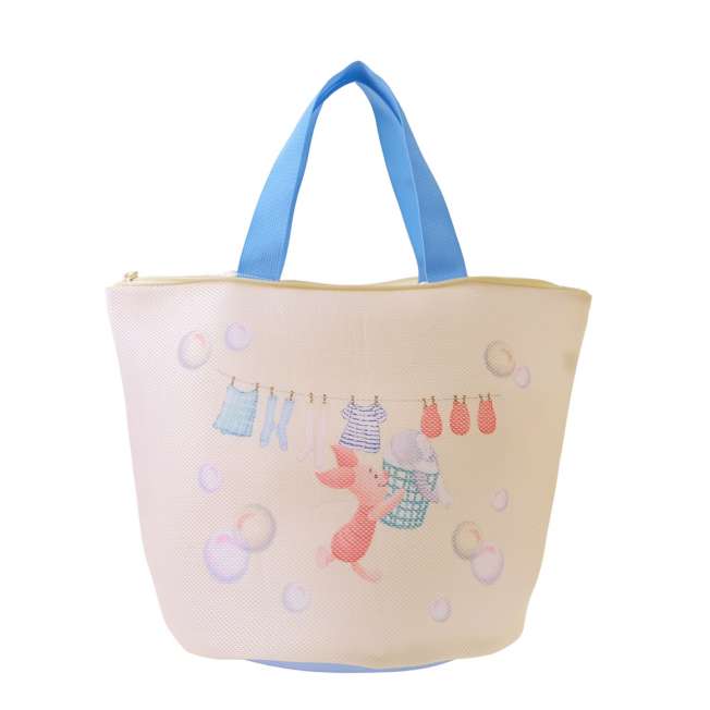 JDS - 2026 BATH & LAUNDRY Collection x Winnie the Pooh & Piglet Laundry Net Tote Bag Type (Release Date: May 26. 2026)