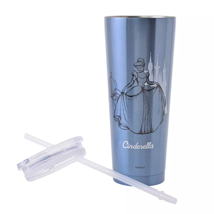 JDS - 2026 Princess Dream Drinkware x Cinderella Tumbler, Stainless Steel, with Straw