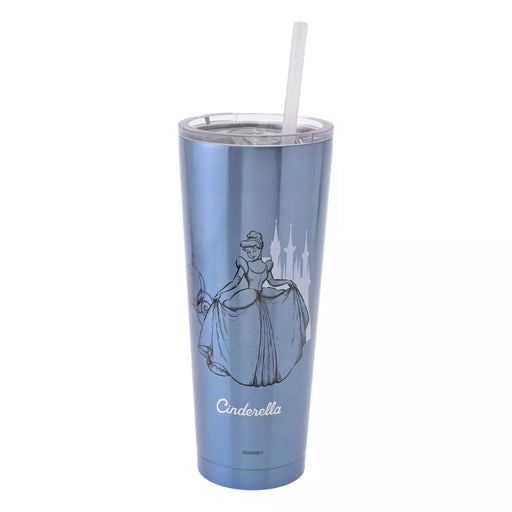 JDS - 2026 Princess Dream Drinkware x Cinderella Tumbler, Stainless Steel, with Straw