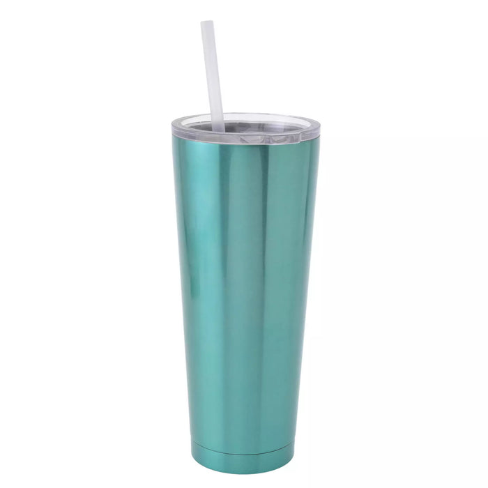 JDS - 2026 Princess Dream Drinkware x Ariel Tumbler, Stainless Steel, with Straw