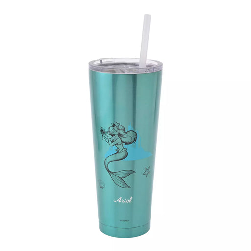 JDS - 2026 Princess Dream Drinkware x Ariel Tumbler, Stainless Steel, with Straw