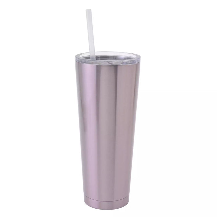JDS - 2026 Princess Dream Drinkware x Princess Aurora Tumbler, Stainless Steel, with Straw