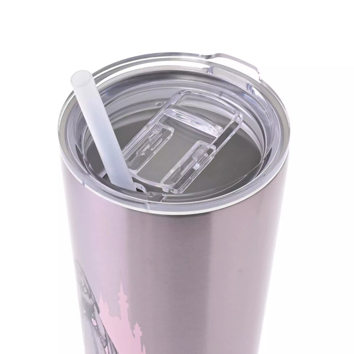 JDS - 2026 Princess Dream Drinkware x Princess Aurora Tumbler, Stainless Steel, with Straw