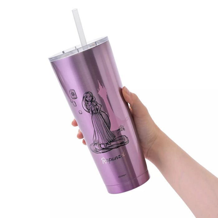 JDS - 2026 Princess Dream Drinkware x Rapunzel Tumbler, Stainless Steel, with Straw