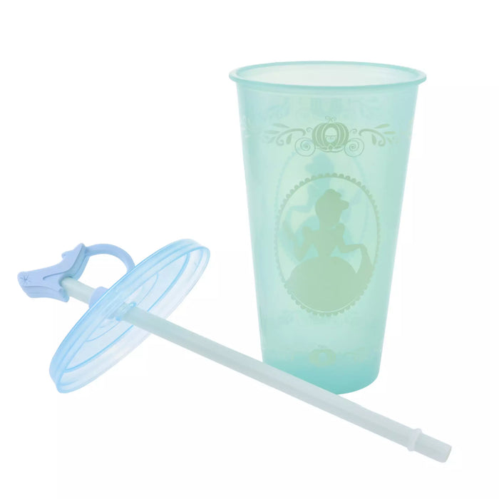 JDS - 2026 Princess Silhouette Drinkware x Cinderella Tumbler, Color-Changing, with Straw Cap