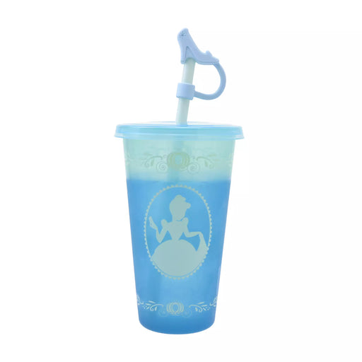 JDS - 2026 Princess Silhouette Drinkware x Cinderella Tumbler, Color-Changing, with Straw Cap