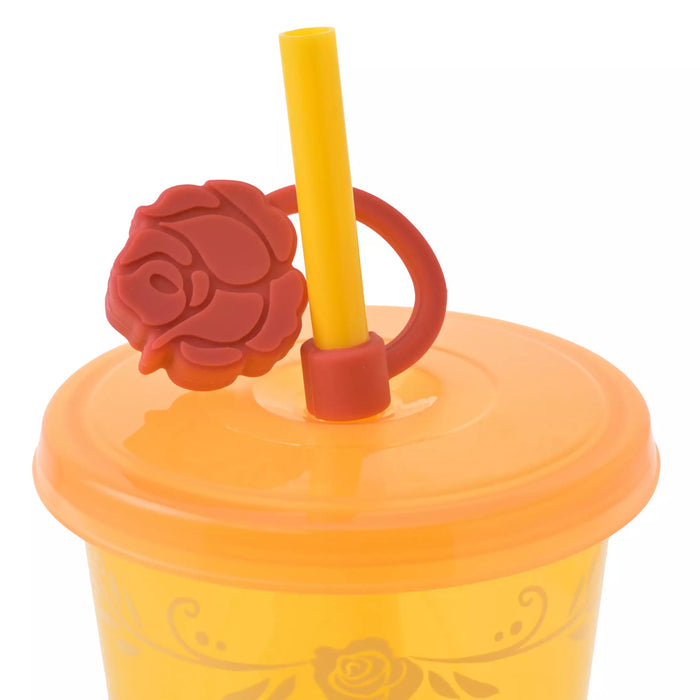JDS - 2026 Princess Silhouette Drinkware x Belle Tumbler, Color-Changing, with Straw Cap