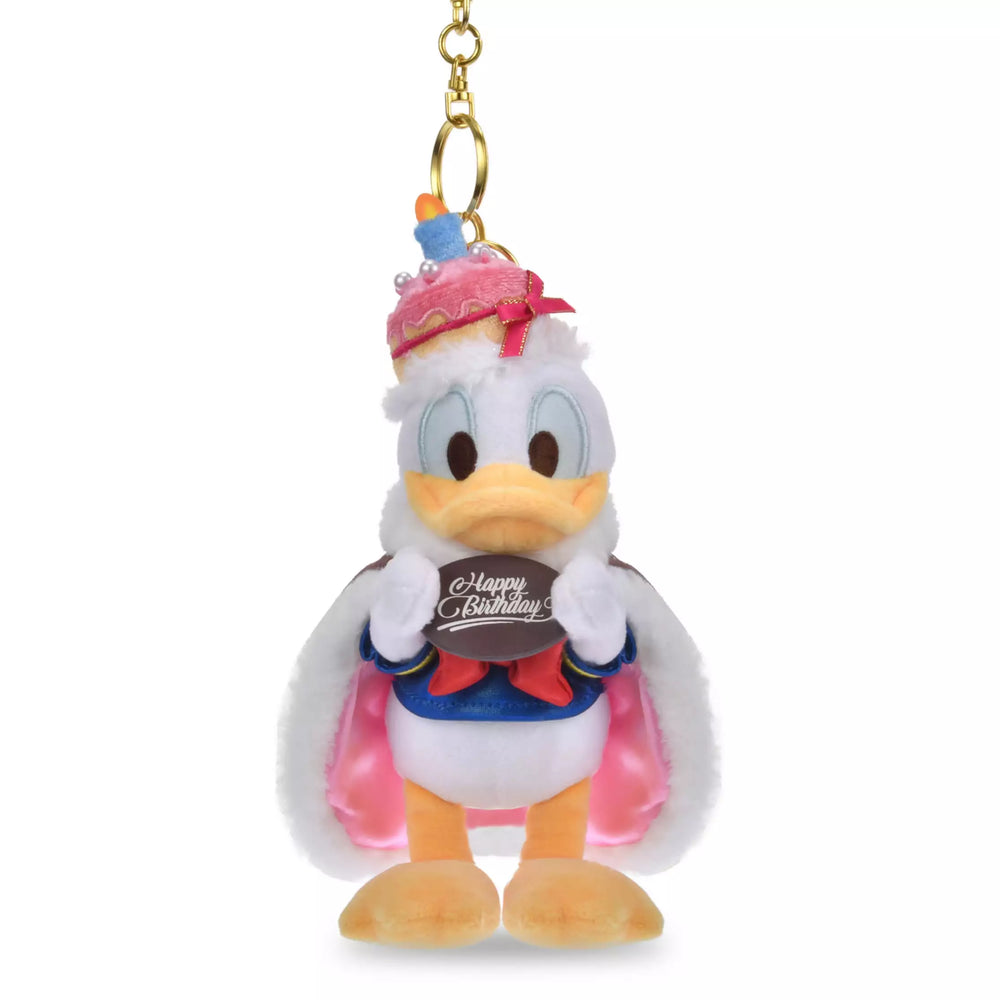 JDS - 2026 Donald Duck Birthday Collection x Donald Duck with "Crown" Plush Keychain (Release Date: May 11, 2026)