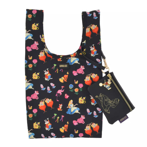 JDS - 2026 【ANNA SUI】Alice in Wonderland Shopping Bag/Eco Bag with Pouch (Release Date: Jun 16, 2026)
