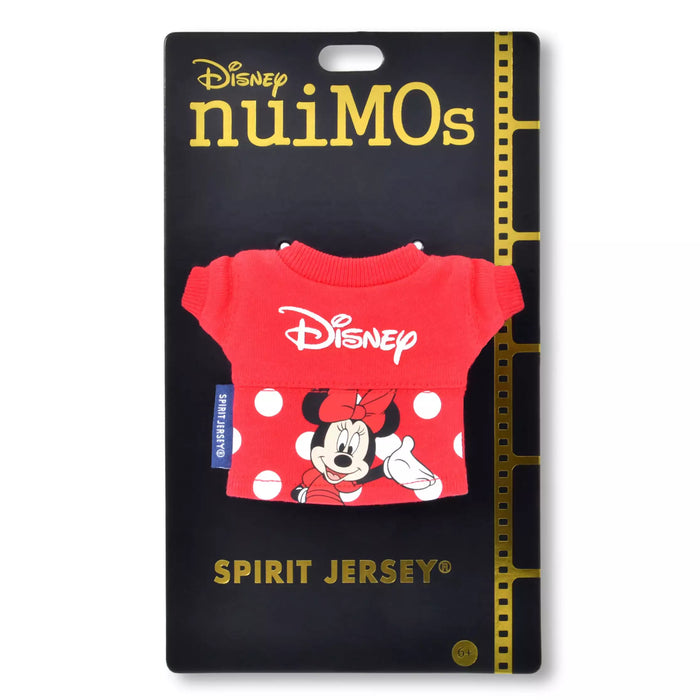 JDS - nuiMOs Plush Costume Long-Sleeve T-Shirt Minnie Disney Logo 【Spirit Jersey】 (Release Date: May 26. 2026)