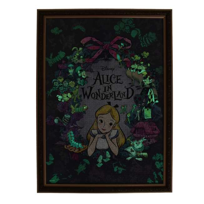 JDS - 2026 Alice in Wonderland 75th Anniversary x Alice in Wonderland Jigsaw Puzzle, 500 Pieces, Glow-in-the-Dark (Release Date: Jun 16, 2026)