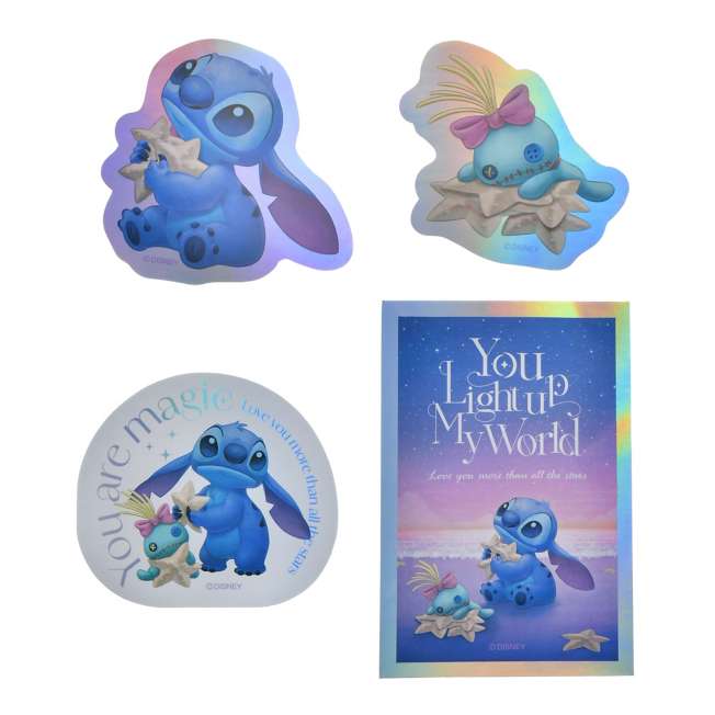 JDS - 2026 Stitch Day Collection x Stitch & Scrump Stickers (Release Date: Jun 2, 2026)