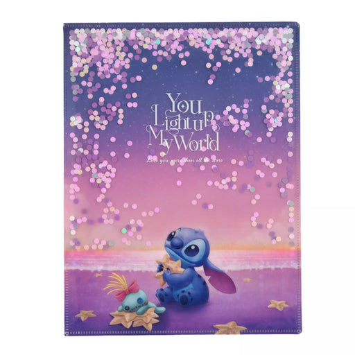 JDS - 2026 Stitch Day Collection x Stitch & Scrump Clear File (2 Pockets) (Release Date: Jun 2, 2026)