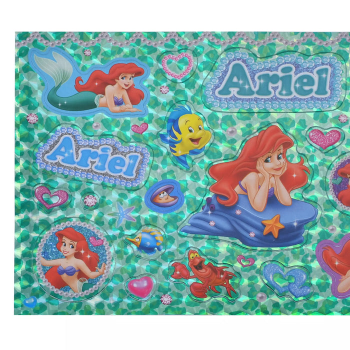 JDS - Sticker Collection x Ariel, Flounder, and Sebastian "Heisei Retro" Hologram Stickers