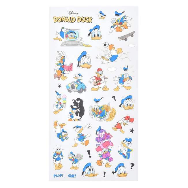 JDS - Sticker Collection x Donald Duck Stickers - Clear Die-Cut Mini Sticker