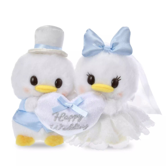 JDS - 2026 Donald & Daisy Duck "Wedding" Urupocha-chan Plush Toy (Release Date: Apr 28, 2026)