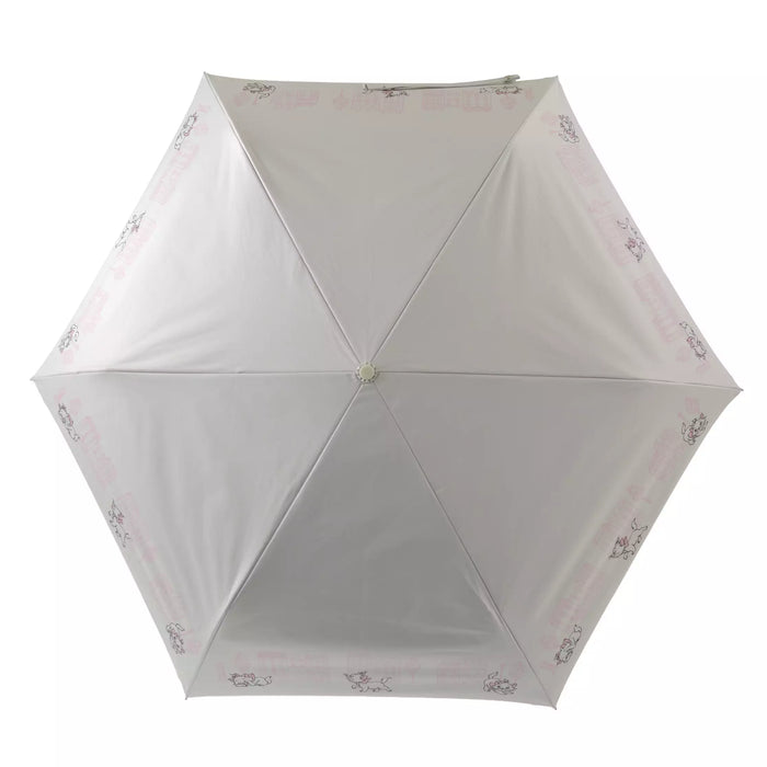 JDS - 2026 SHINY DAY x Marie from The Aristocats - Folding Umbrella, Suitable for Sunny and Rainy Days, with Carabiner