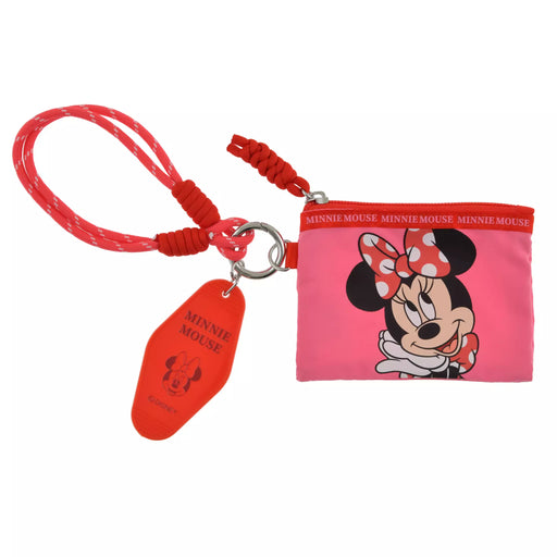 JDS - Minnie Mouse Pouch, Flat, with Charm, Strap, and Carabiner (Release Date: Mar 31, 2026)