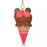 JDS - Mickey Mouse Keychain/Keyring - Ice Cream Pocket (Release Date: Apr 14, 2026)