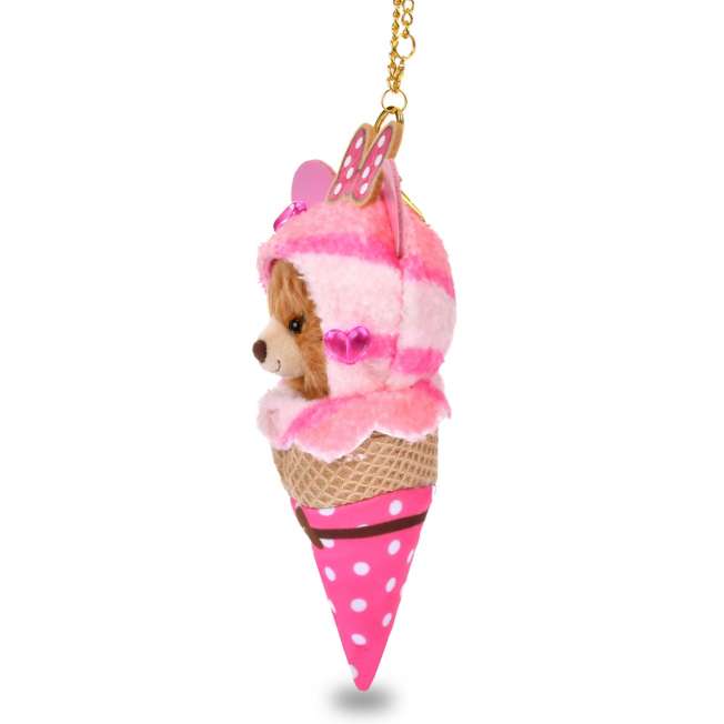 JDS - Minnie Mouse Keychain/Keyring - Ice Cream Pocket (Release Date: Apr 14, 2026)